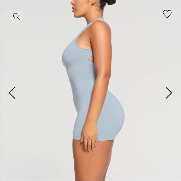 SKIMS RAW EDGE ONESIE SIZE S - Picture 2 of 8